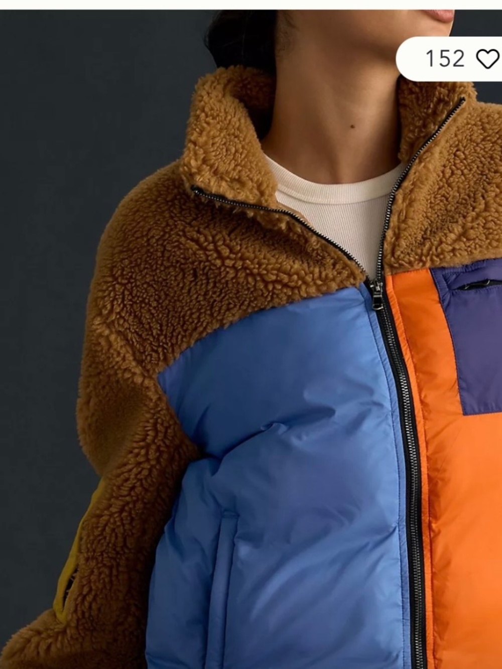 Kule Krispie Colorblock Fleece Jacket
